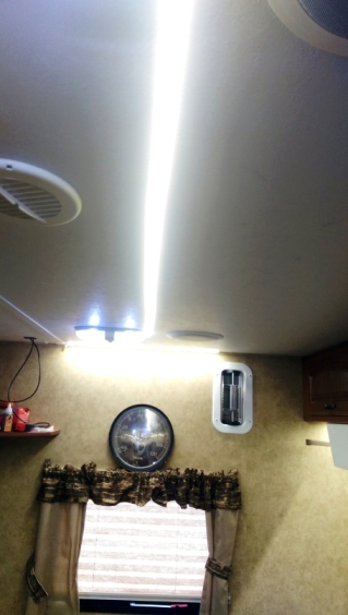 Camper RV LED Strip Lighting Install pg4
